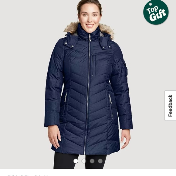 Eddie Bauer Jackets & Blazers - Eddie Bauer Sun Valley Black Down Parka